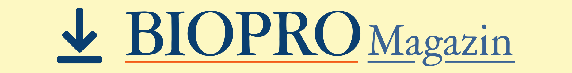 Titel des BIOPRO Magazins