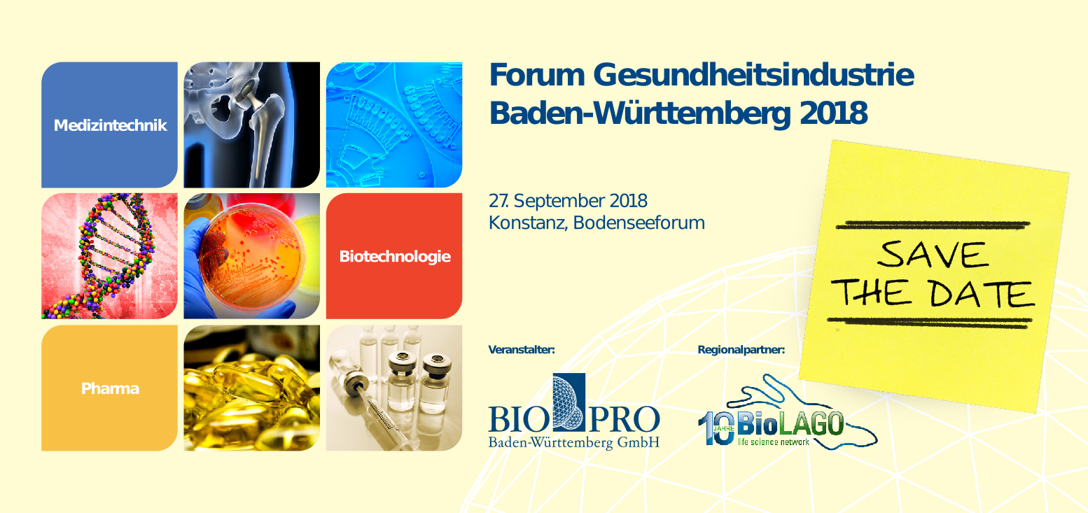 Titelbild Forum Gesundheitsindustrie BW