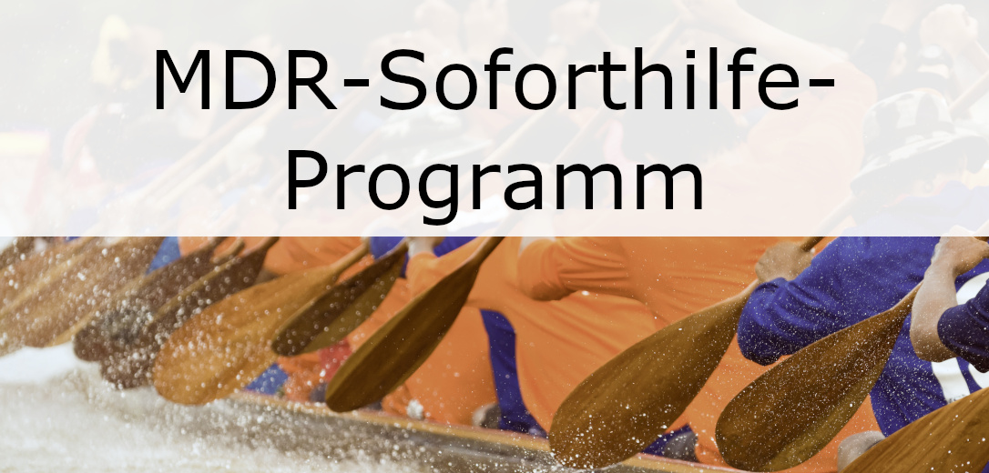 Kachel MDR Soforthilfe Programm