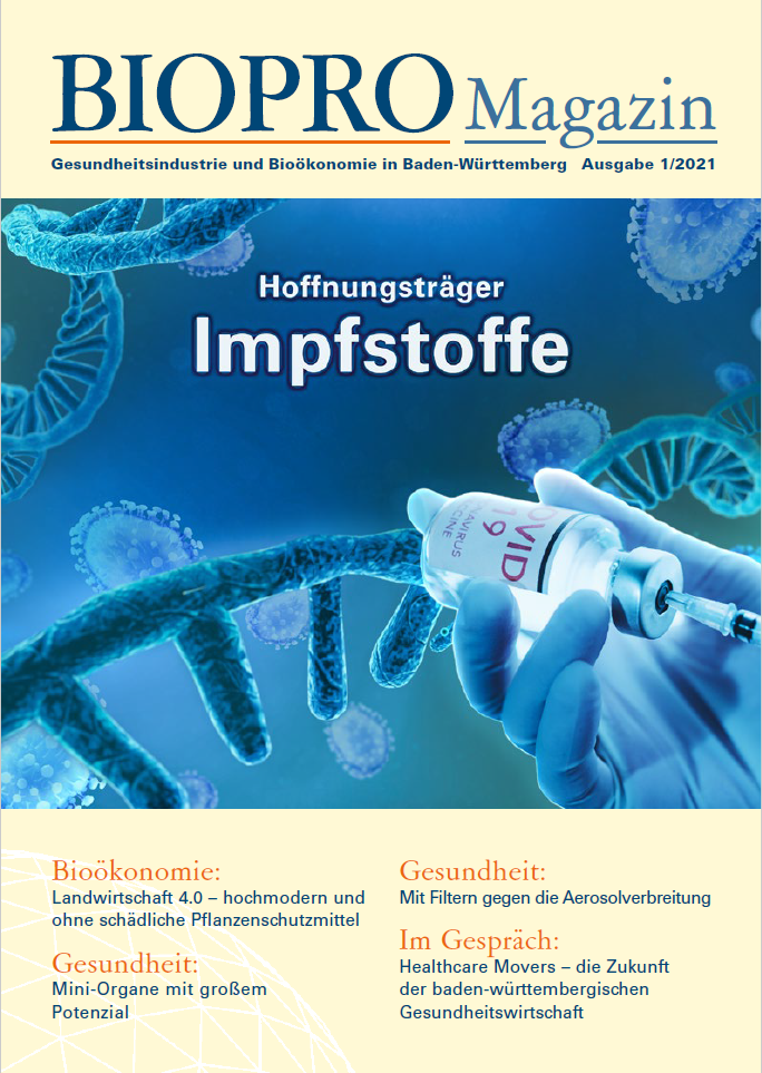 Titel BIOPRO Magazin Impfstoffe
