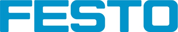 blaues Festo Logo