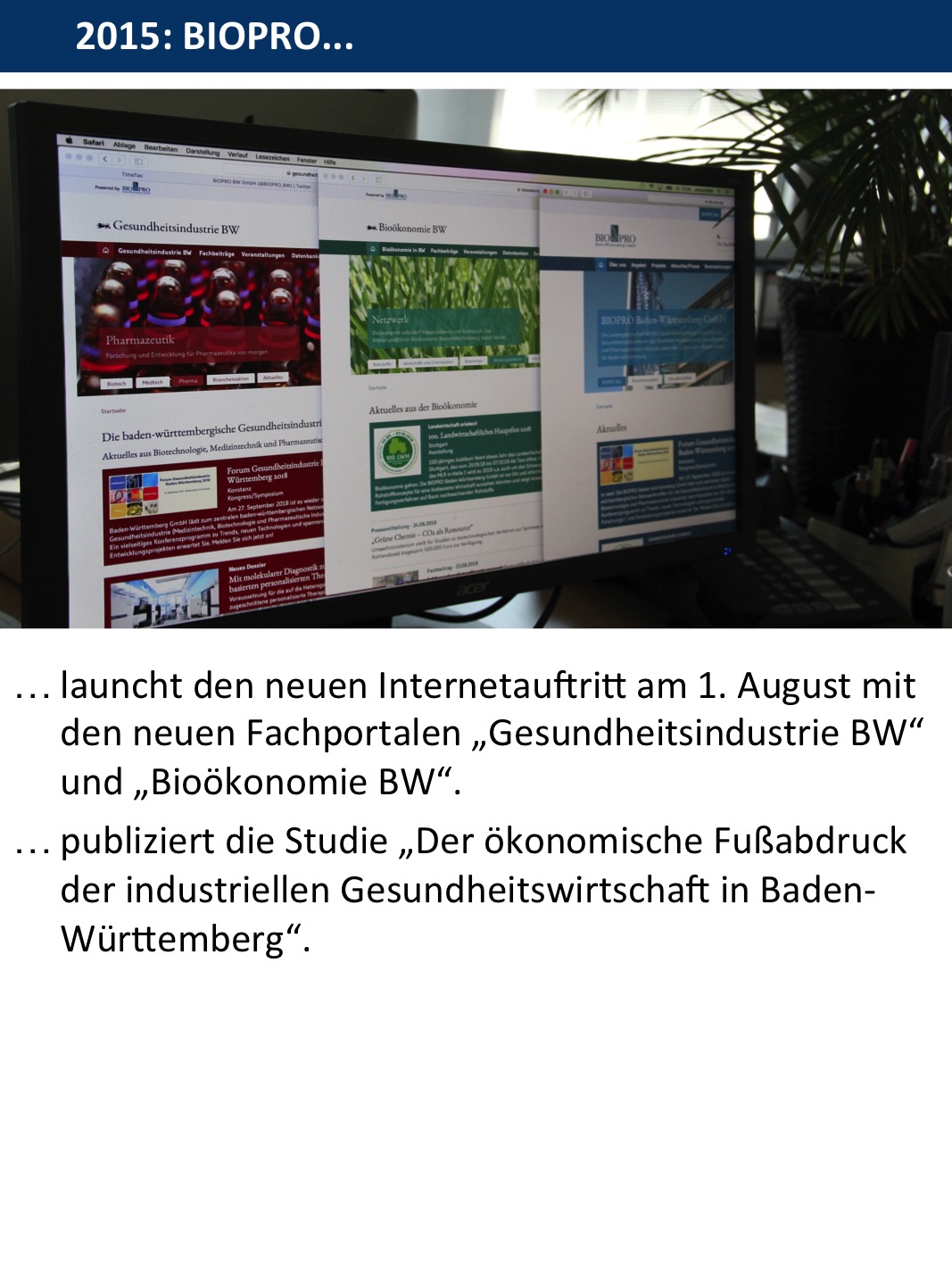 15 Jahre Historie