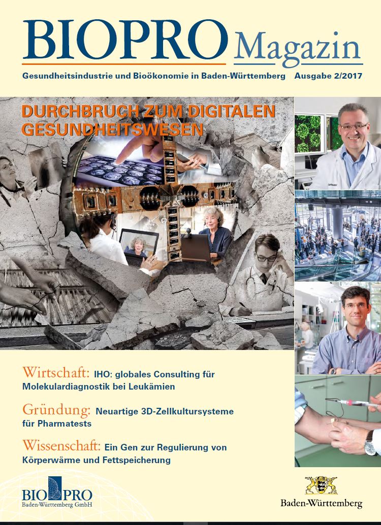 Titelbild des BIOPRO Magazins