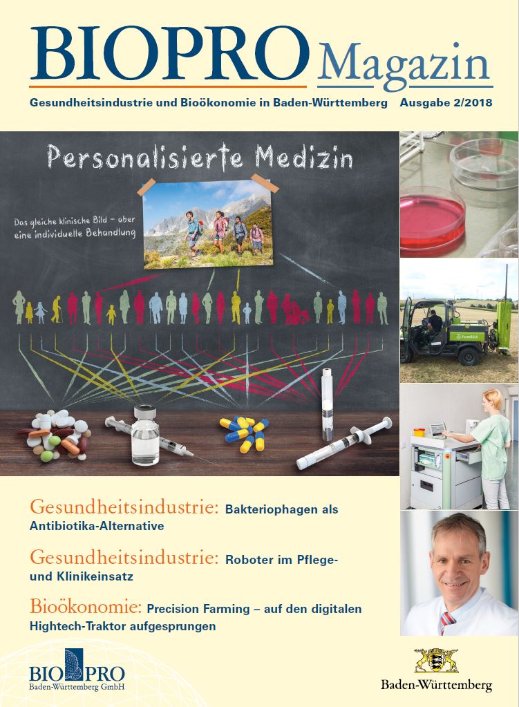 Titelseite des BIOPRO Magazins