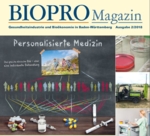 Titelseite des BIOPRO Magazins