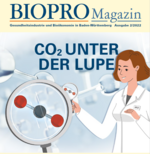 Titel BIOPRO Magazin : CO2 unter der Lupe