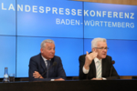 Ministerpräsident Winfried Kretschmann und Innenminister Thomas Strobl haben in der Regierungspressekonferenz über die Rahmenstrategie zu Innovation berichtet und Fragen der Journalisten beantwortet.