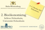 2. Bioökonomietag an der Universität Hohenheim