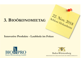 Save the date Bioökonomietag